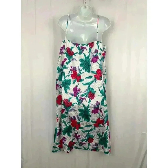 VTG Neiman Marcus Floral Nightgown Robe Set MEDIUM - Mary McFadden Women's - Picture 10 of 13